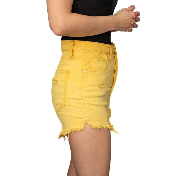 We The Free • US 25 • Mid-Rise Shorts • Soft Yellow - Picture 4 of 13